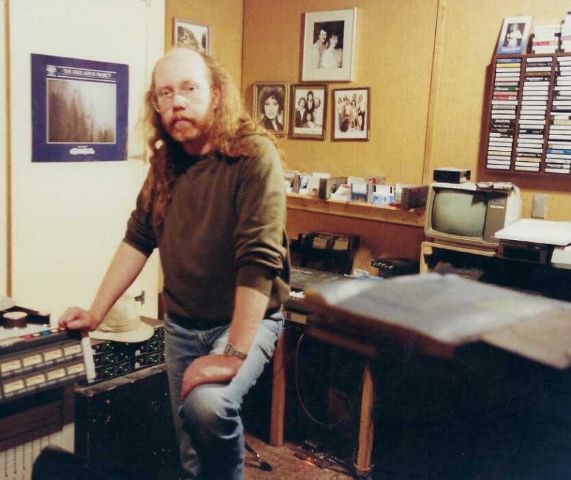 David Lange in old studio